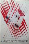 VARIOUS ARTISTS XIV Olympic Winter Games Sarajevo 1984. Group of approximately 70 posters. 1983.